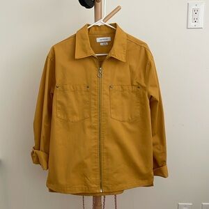 Mustard yellow jacket from Urban Outfitters, size M
